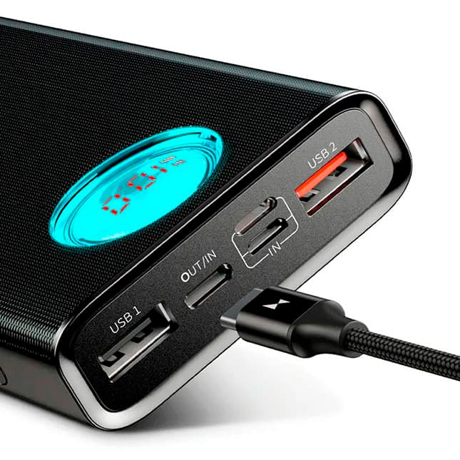 Tashqi batareya Baseus PPALL-LG01 20000 mAh — 3