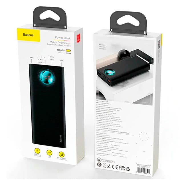 Tashqi batareya Baseus PPALL-LG01 20000 mAh — 4