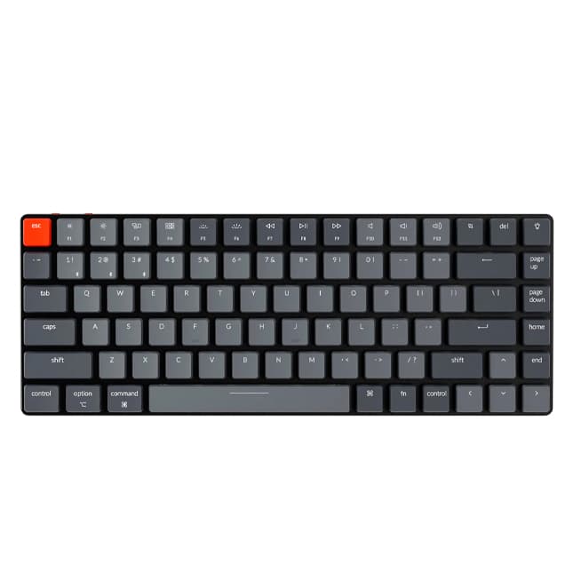 Механическая клавиатура Keychron K3 84 Key Low Profile Gateron Белый светодиод — 1