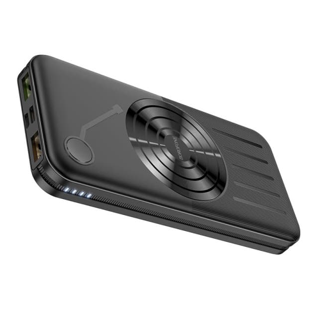 Borofone bj7 10000mAh 37459 simsiz zaryadlash bilan tashqi batareya sp-phone37459 — 1