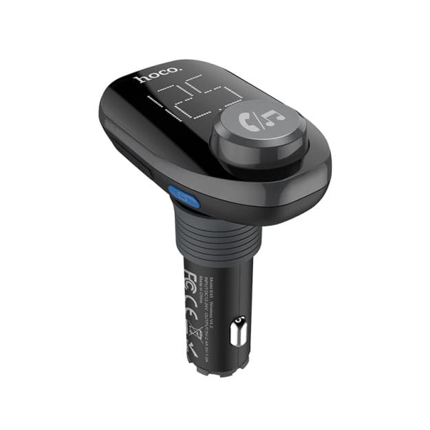 HOCO E45 37102 FM transmitterli avtomobil zaryadlovchi qurilmasi sp-phone37102 — 1