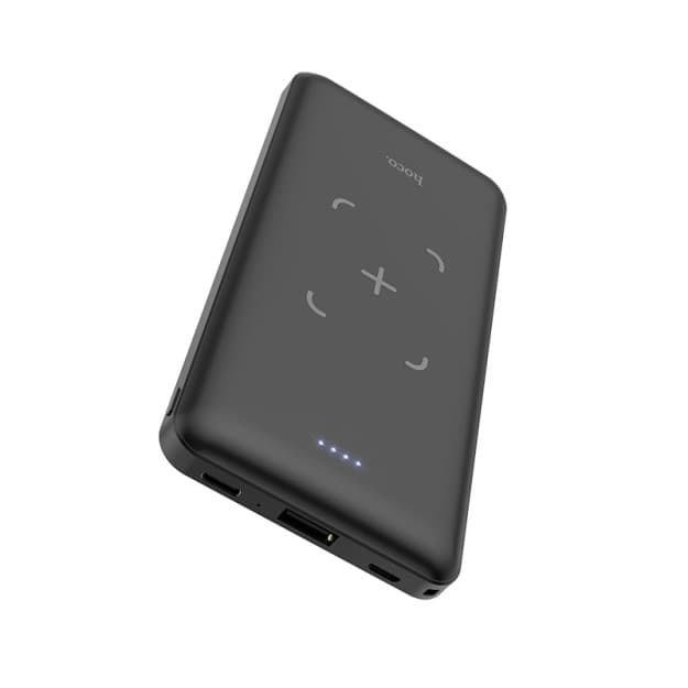Hoco j50 10000mAh 36809 simsiz zaryadlash bilan tashqi batareya sp-phone36809 — 1