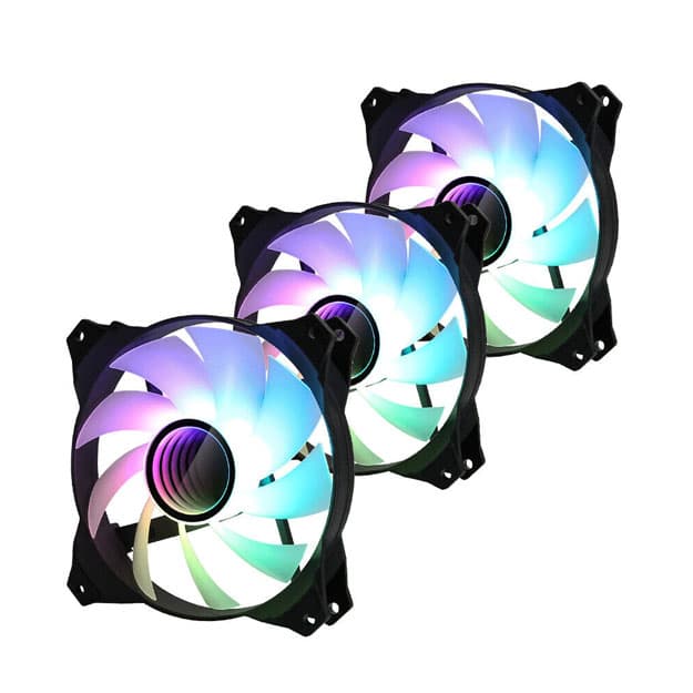 Korpus ventilyatorlari to‘plami Zalman Kit of Zalman Case fan Infinity Mirror ZM-IF120A3 — 2