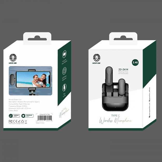 Simsiz mikrofon Green Lion GNWIRTYCBK Green — 4