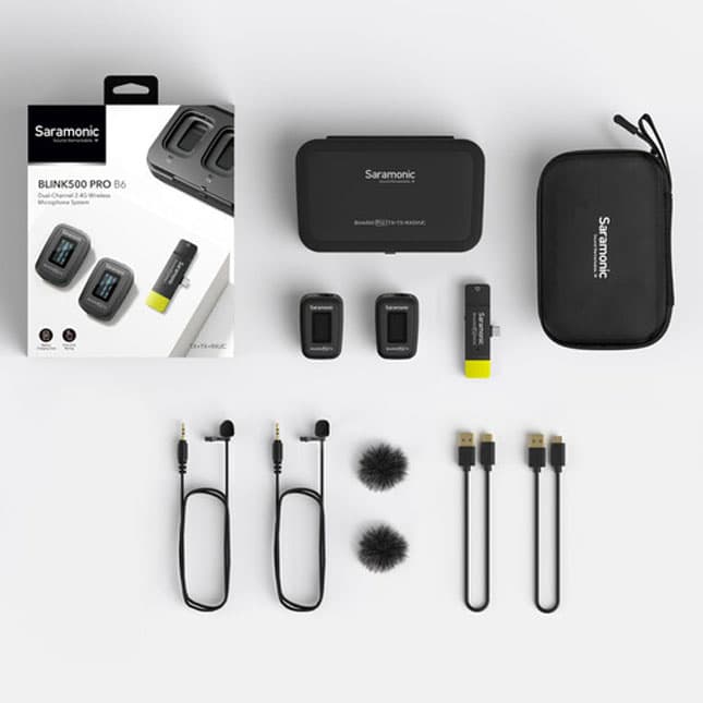 Simsiz mikrofon Saramonic BLINK500 PRO B6 — 5