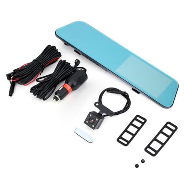 Orqa ko‘rinish kamerasi bilan sensor displeyli videoregistrator-oyna HD 5.18 (2 kamera) — 4