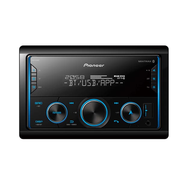 Автомагнитола Pioneer MVH-S425BT с двойным Bluetooth — 2