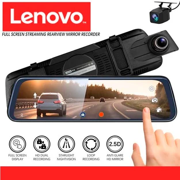 Videoregistrator Lenovo HR17 Full HD Originali sensor ekranli + Flesh xotira 32GB sovgaga! — 2