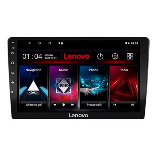 Монитор Lenovo Tesla на Chevrolet Gentra и Lacetti емкость - 32GB RAM-2GB — 1