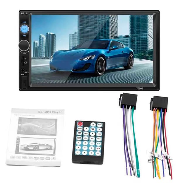 Raqamli sensorli ekranli 2 din 7 dyuymli HD universal avtomobil radiosi. — 2