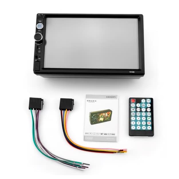 Raqamli sensorli ekranli 2 din 7 dyuymli HD universal avtomobil radiosi. — 4