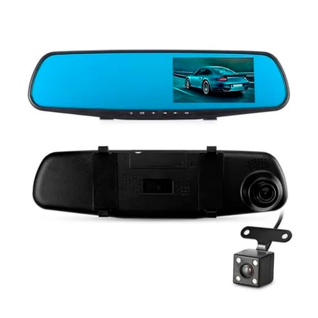 Ikki kamerali video yozuvchisi Vehicle Blackbox DVR — 1