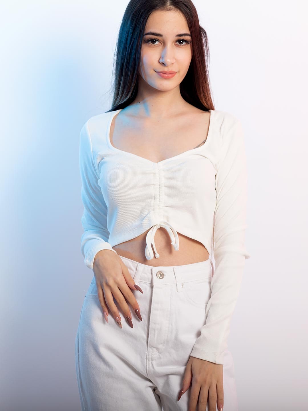 Uzun yengli top 22913 anaki — 1