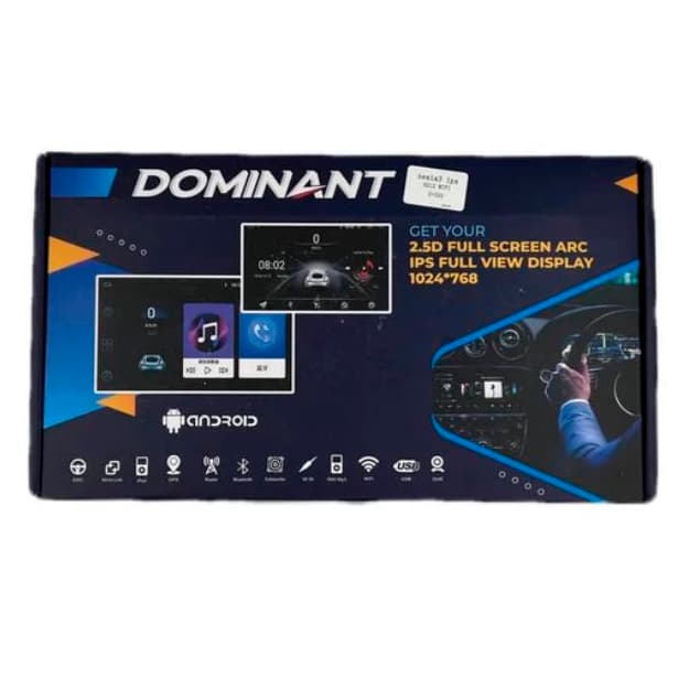 Avtomonitor Dominant Tesla 9 duym 2+32 GB Nexia 3 — 2