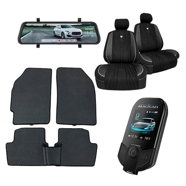 Avtomobil uchun to‘plam Lenovo HR17 Full HD, Evakor, Dominant Magicar D909S, Cardinar skyline — 1