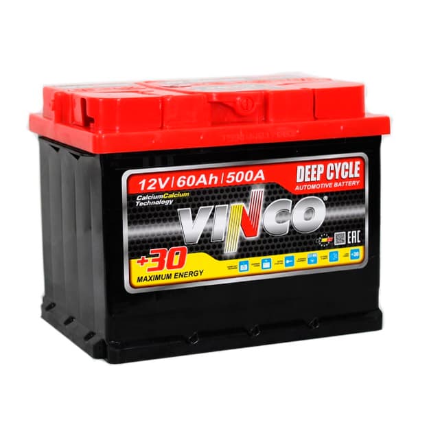 Аккумулятор Vinco 6CT-75 АПЗ R(0) — 1