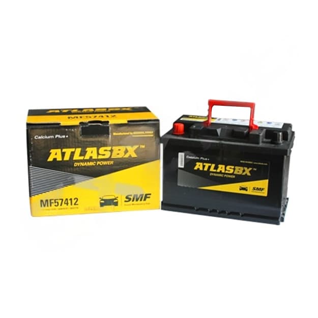 Atlas MF57412 680A 74L 3537z battery — 1