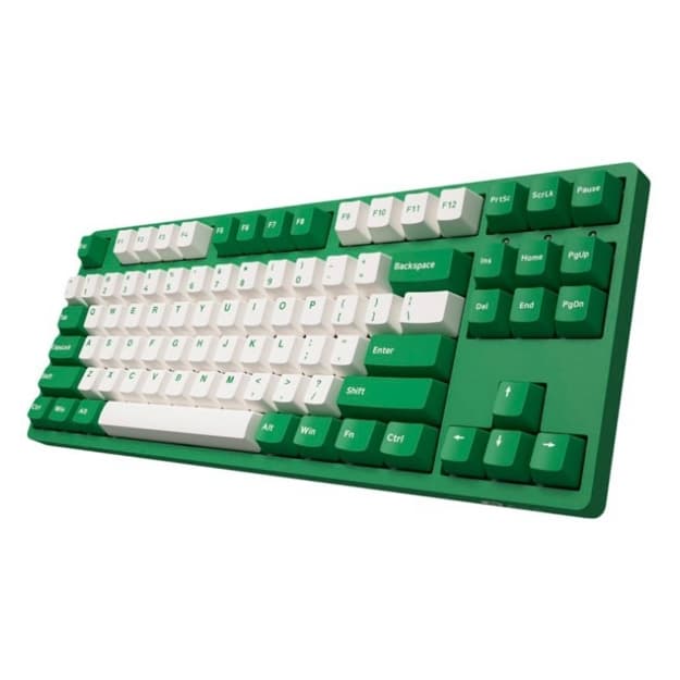 Игровая механическая клавиатура Akko 3087 V2 Matcha Red Bean Cherry Silent Red (6925758616393) — 3