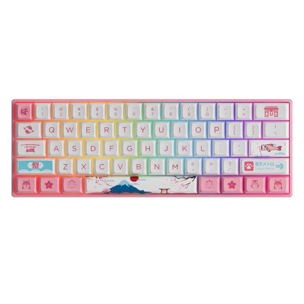 Механическая клавиатура Akko 3061S World Tour Tokyo R2 RGB Hotswappable — 1