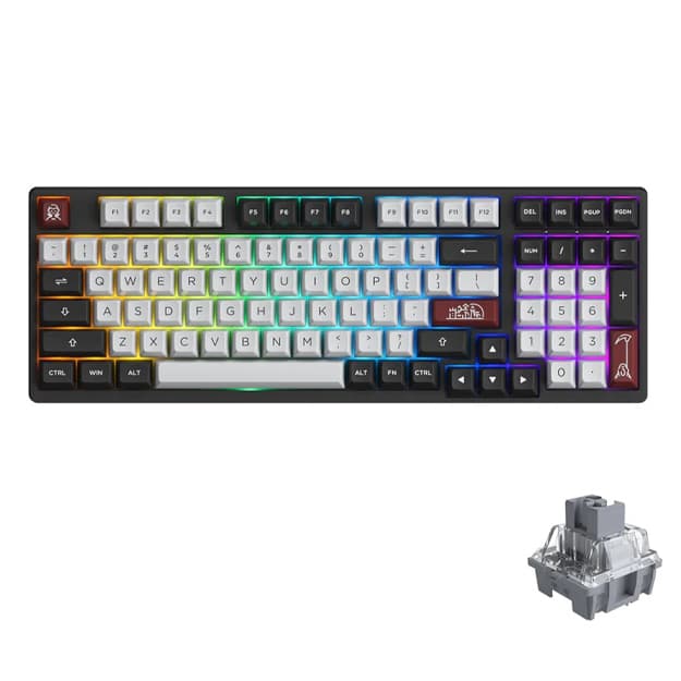 Механическая клавиатура Akko 3098S RGB Dracula(Hotswappable) — 1