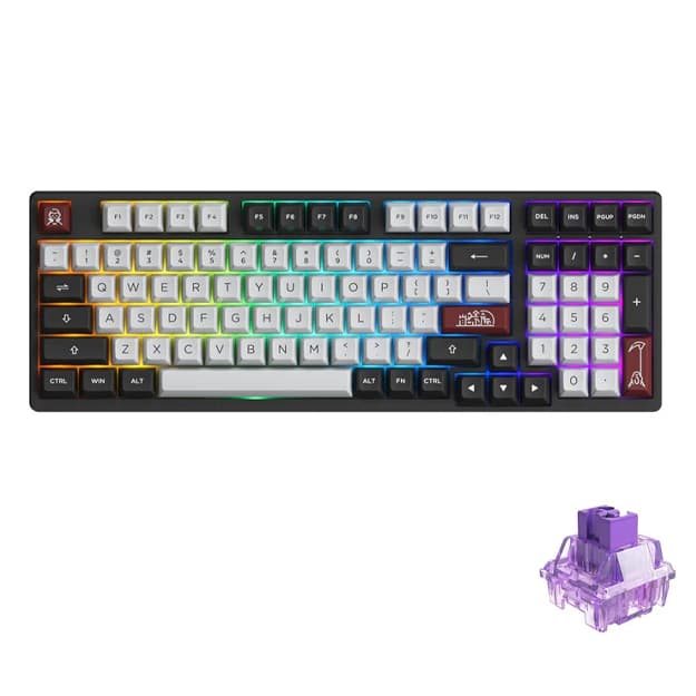 Механическая клавиатура Akko 3098S RGB Dracula(Hotswappable) — 2
