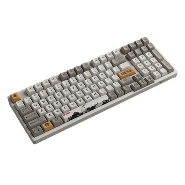 Механическая клавиатура Akko 3098S RGB One Piece Calligraphy (Hotswappable) CS Jelly Blue RGB (6925758616775) — 3