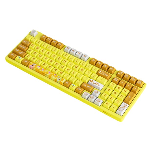 Механическая клавиатура Akko 3098S RGB Sponge Bob — 4