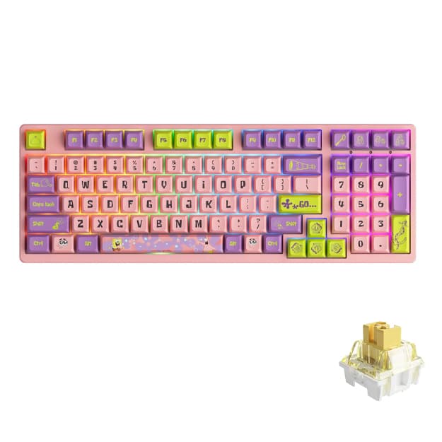 Механическая клавиатура Akko 3098S RGB Patrick — 2