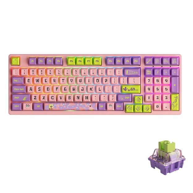 Механическая клавиатура Akko 3098S RGB Patrick — 3
