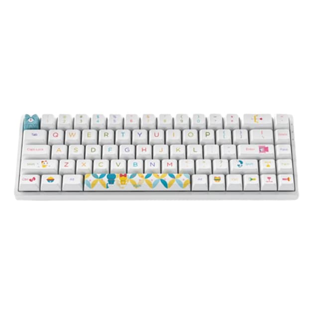 Механическая клавиатура Akko 3068B Doraemon Rainbow CS Jelly Pink RGB (6925758617383) — 2
