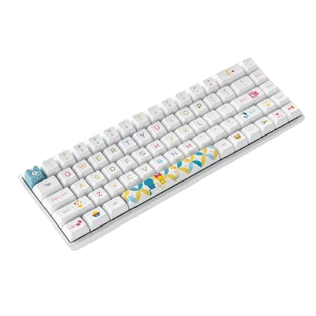 Механическая клавиатура Akko 3068B Doraemon Rainbow CS Jelly Pink RGB (6925758617383) — 3