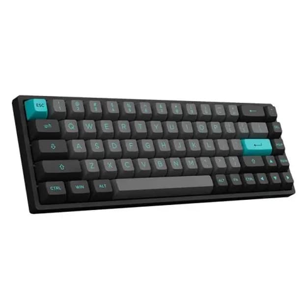 Механическая клавиатура Akko 3068B Plus Black & Cyan — 3