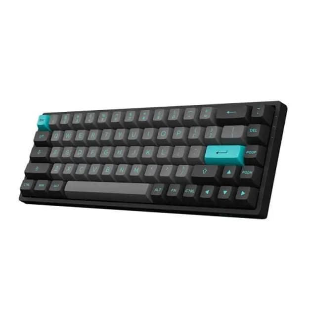 Механическая клавиатура Akko 3068B Plus Black & Cyan — 4