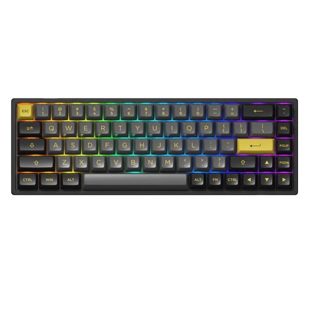 Механическая клавиатура Akko 3068B Plus Black&Gold — 1