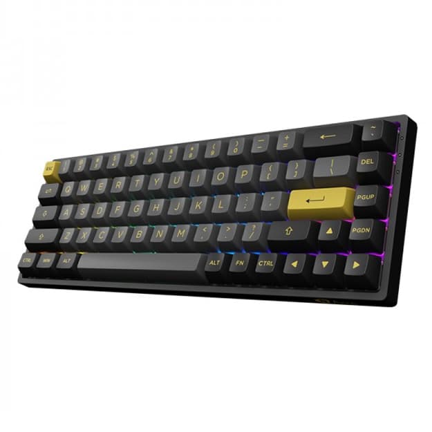 Механическая клавиатура Akko 3068B Plus Black&Gold — 2