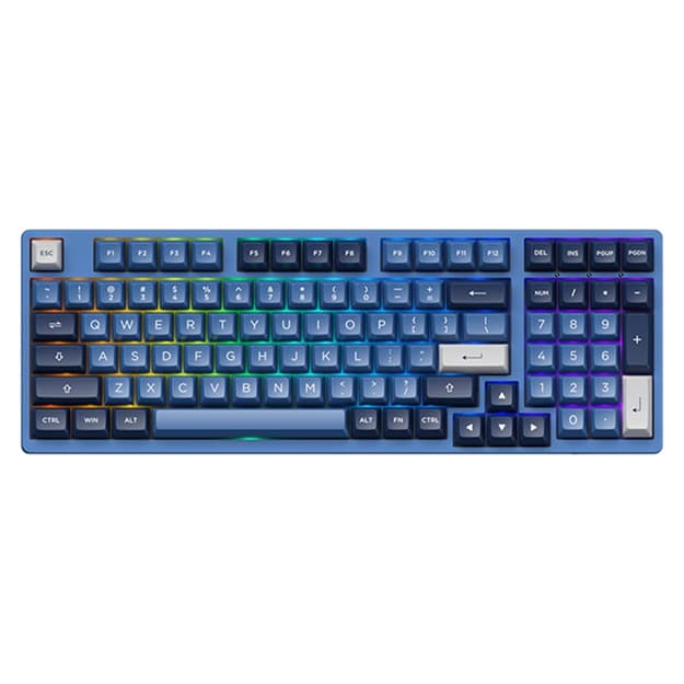 Механик клавиатура Akko 3098B Ocean Star CS Jelly White RGB (6925758615204) — 1
