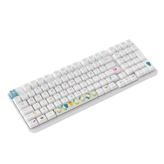 Механик клавиатура Akko 3098B Doraemon Rainbow CS Jelly Pink RGB (6925758617826) — 3