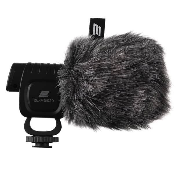 Microphone 2E MG020 Shoutgun Microphone Pro on/of 3.5mm  — 3