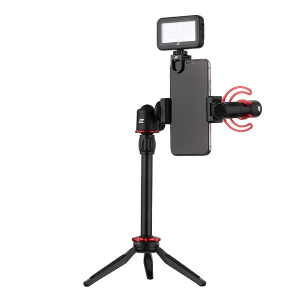 Microphone with tripod for mobile devices 2E MM011 Vlog KIT, 3.5mm (2E-MM011)  — 1