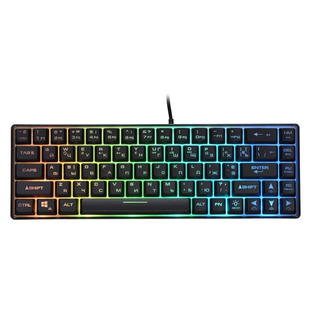 Klaviatura va sichqoncha 2E Gaming KG345 RGB USB Transparent + MG345 RGB USB Transparent (Combo_KG345_MG345) — 5