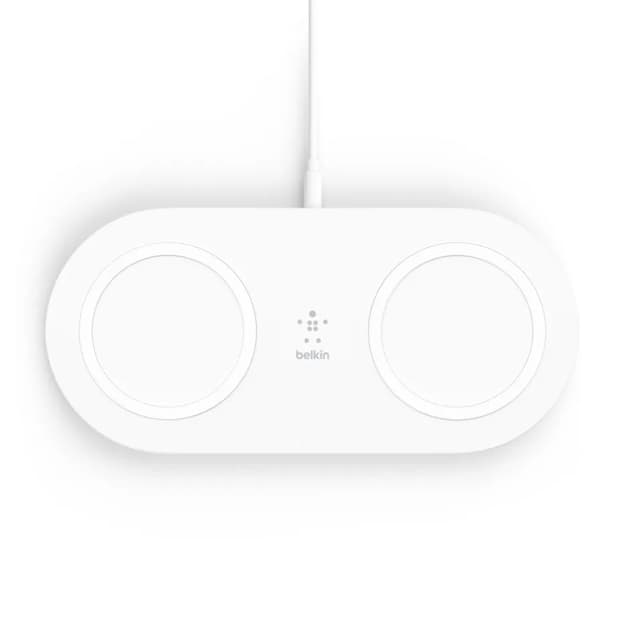 Simsiz zaryadlovchi qurilma Belkin Wireless Dual Pads Charging Qi, 15W — 1