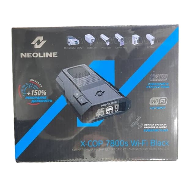 Radar detektor Neoline X-COP 7800s WiFI Black — 3