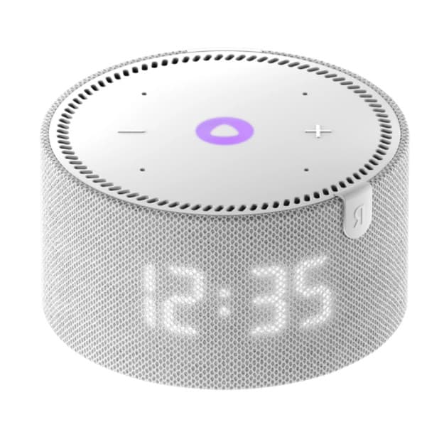 Aqlli dinamik Yandex stantsiyasi Alisa bilan soat bilan mini, qora, 10W 58385 — 1