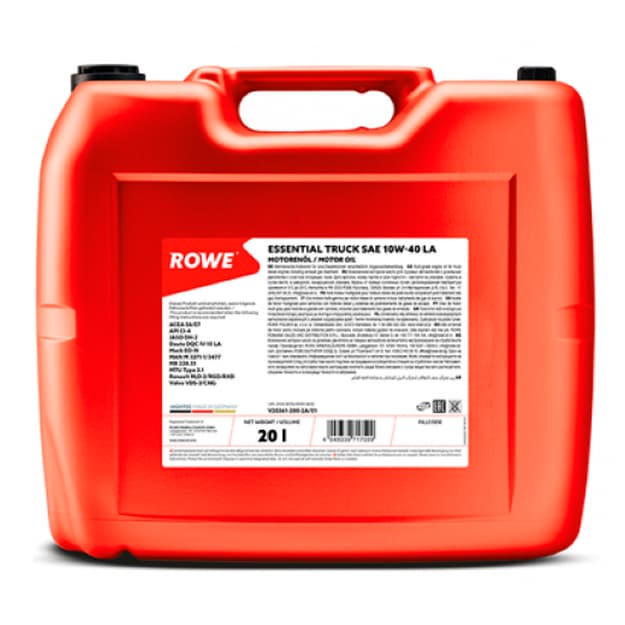 Dvigatel moyi Essential Truck Sae 10w40 La Api Ci-4 — 2