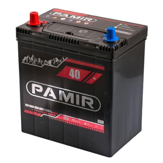 Pamir 40Ah 350A 12V SMF+L Car Battery — 1
