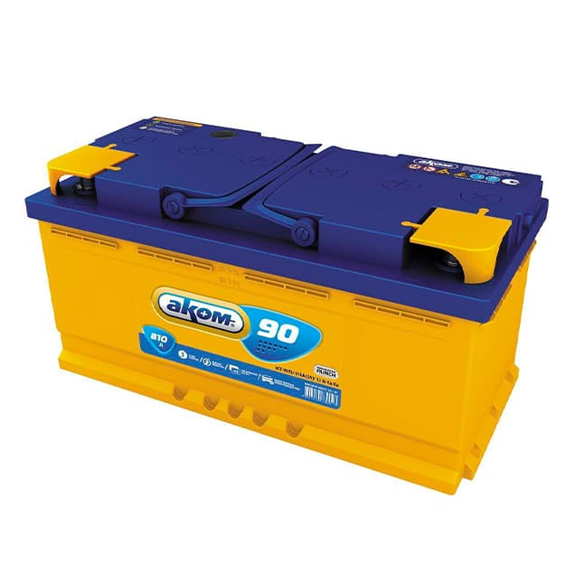 Akom 90Ah 810A (EN) 12V Car Battery  — 1