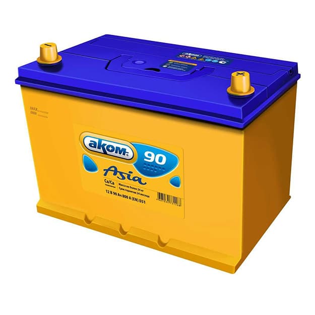 Akom Asia 90 Ah 800 A (EN) 12V D31 Car Battery  — 1