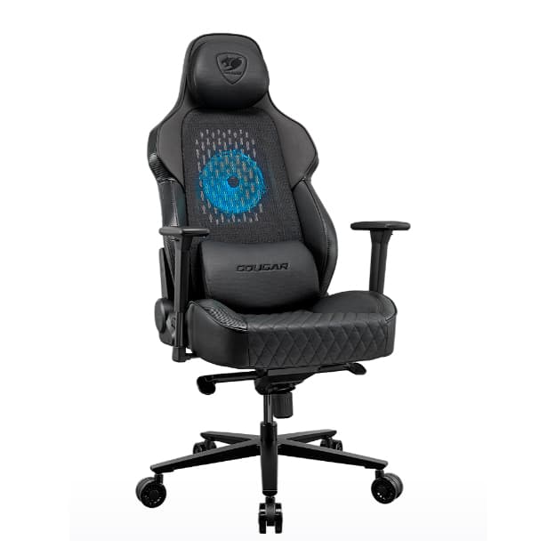 Кресло компьютерное игровое Cougar NxSys Aero Black — 4