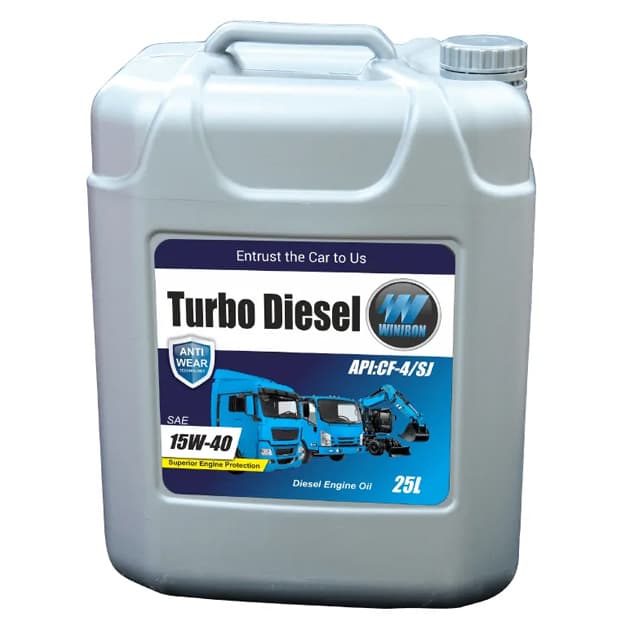WINIRON TURBO DIESEL Engine Oil API: CF-4/SJ 15W-40  — 1