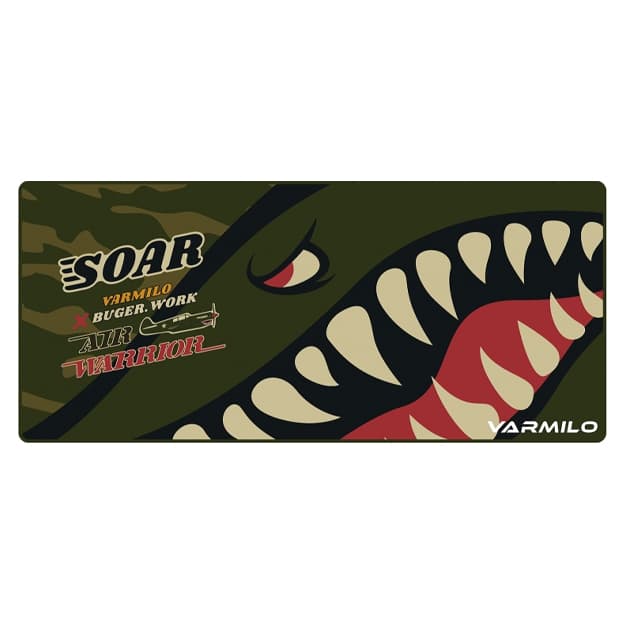 Игровая поверхность Varmilo Mouse Pad Warrior-Soar XL (900х400х3мм), Green ZDB043-01 — 1